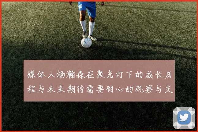 媒体人杨瀚森在聚光灯下的成长历程与未来期待需要耐心的观察与支持